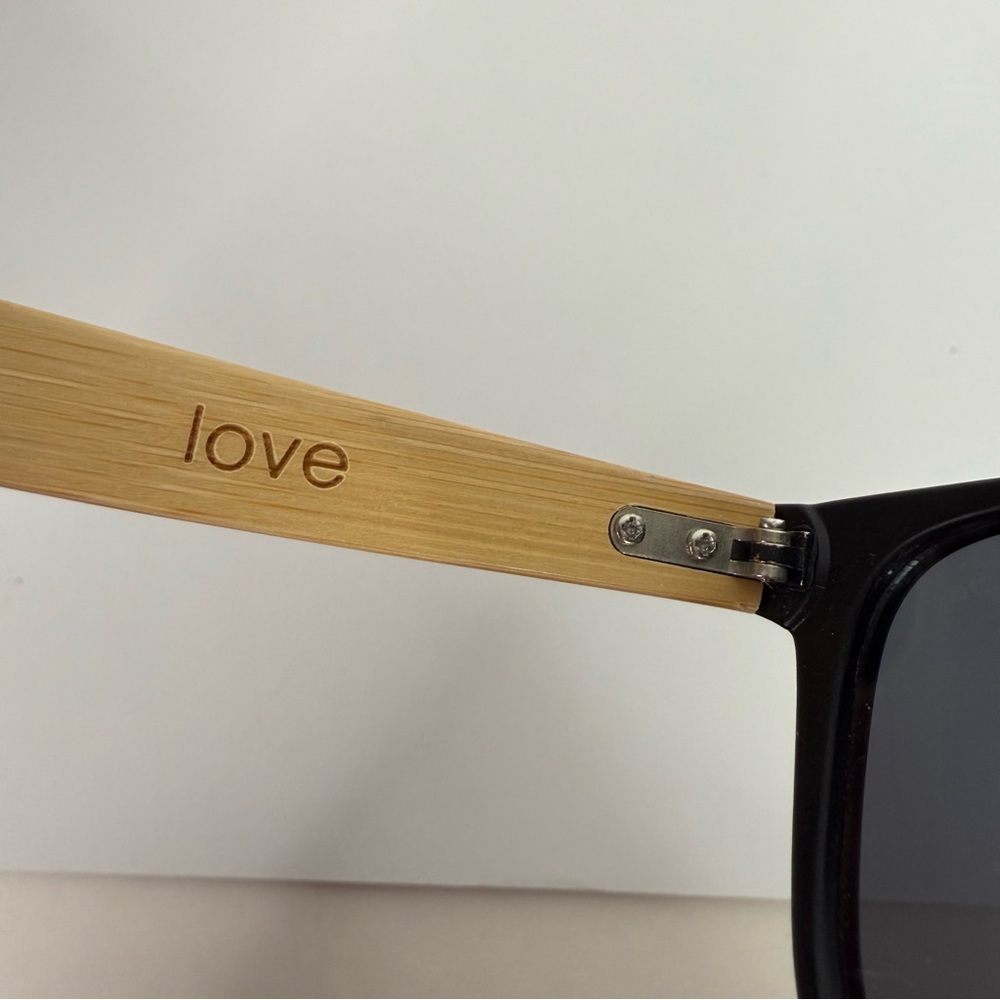 JOE’S SPECS Set of 2 Pair Black & Bamboo Frame Sunglasses UV 400 NEW - Picture 10 of 16